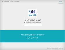 Tablet Screenshot of libanradio.com